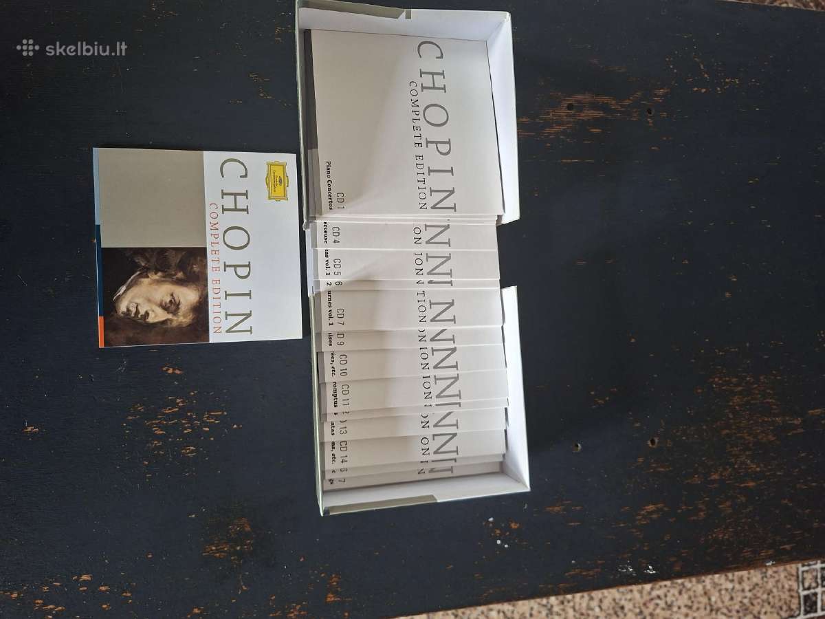 Chopin 17 Cds complete edition - nuotraukos Nr. 2