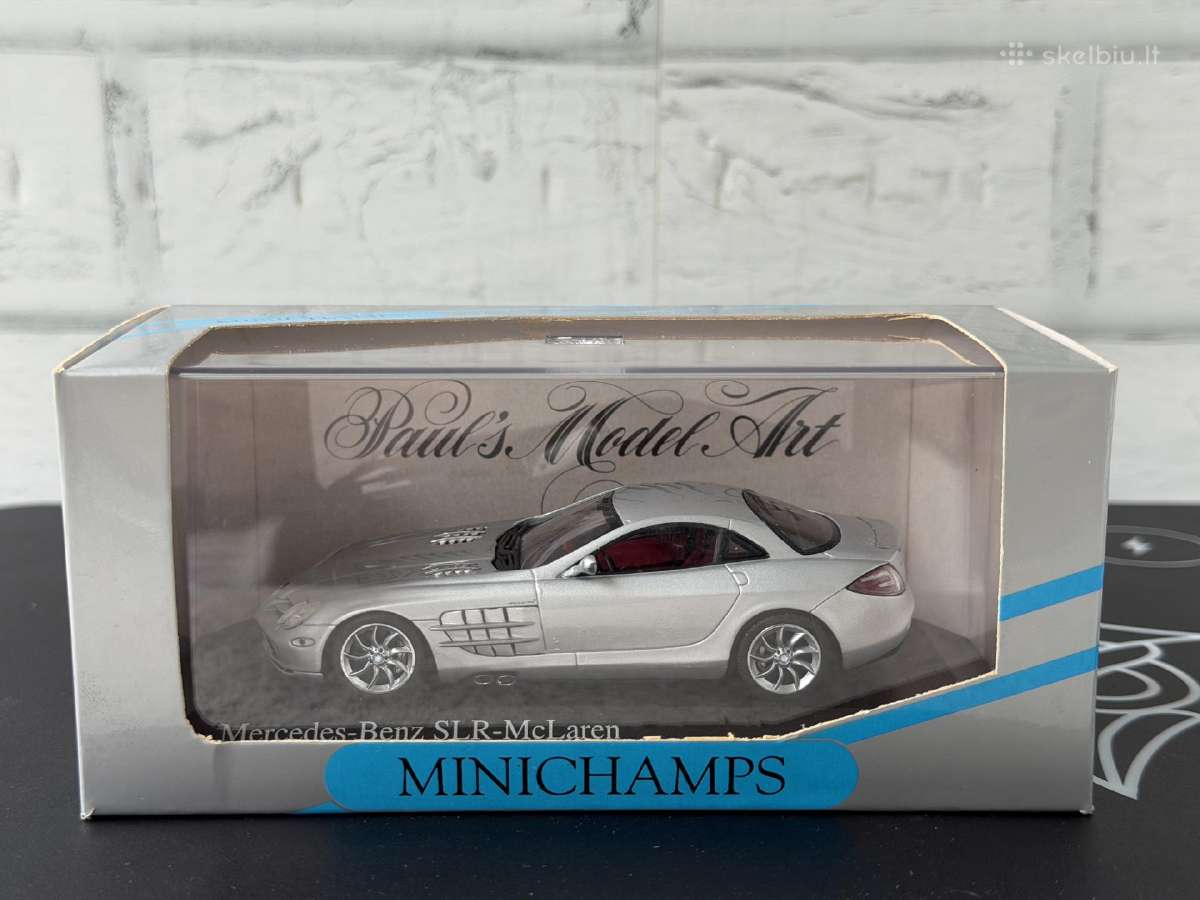 Mercedes Benz SLR Mclaren 1:43 - nuotraukos Nr. 7