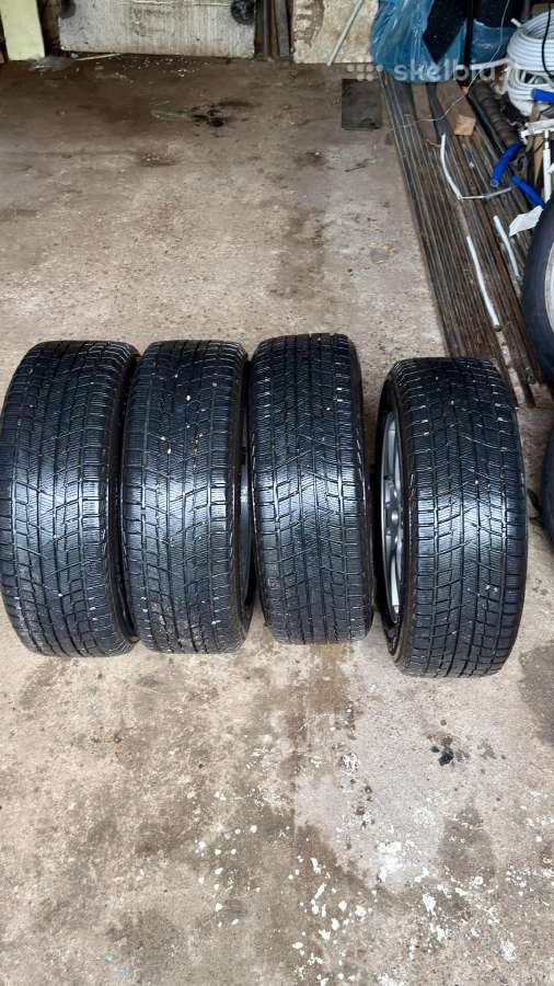 Volvo ratai 225-60 R-17 žieminėmis padangomis. - nuotraukos Nr. 5
