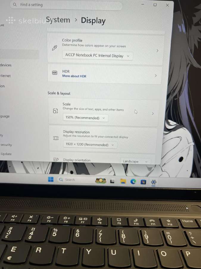 Lenovo Thinkpad T14s Gen 4 - nuotraukos Nr. 9