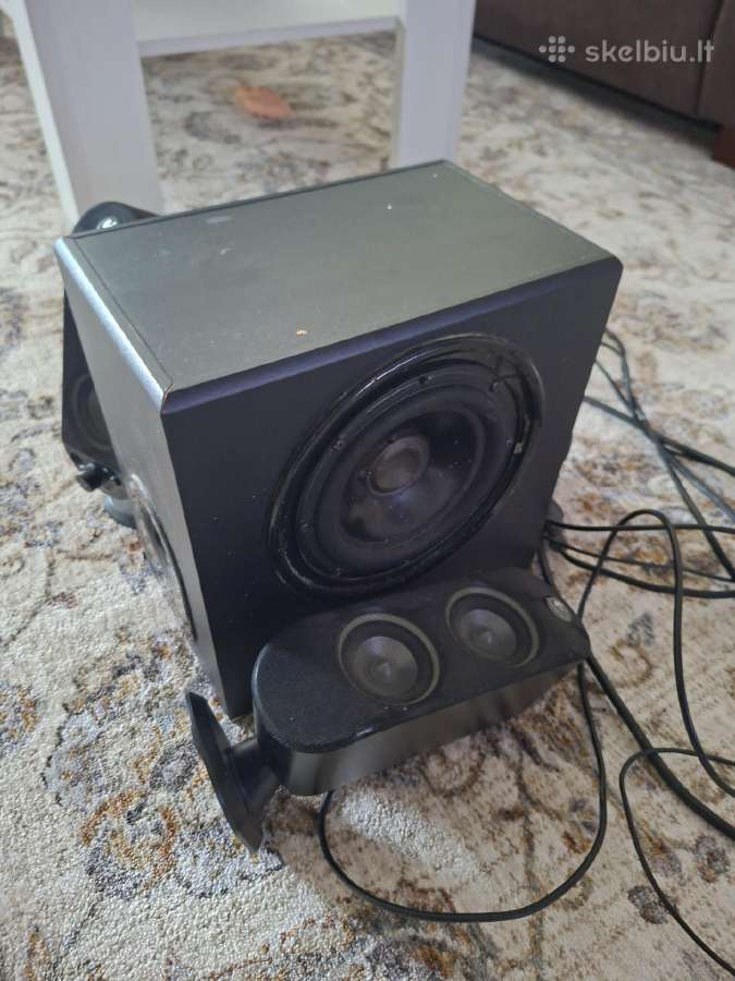 Logitech X-230 garso kolonėlės - nuotraukos Nr. 2