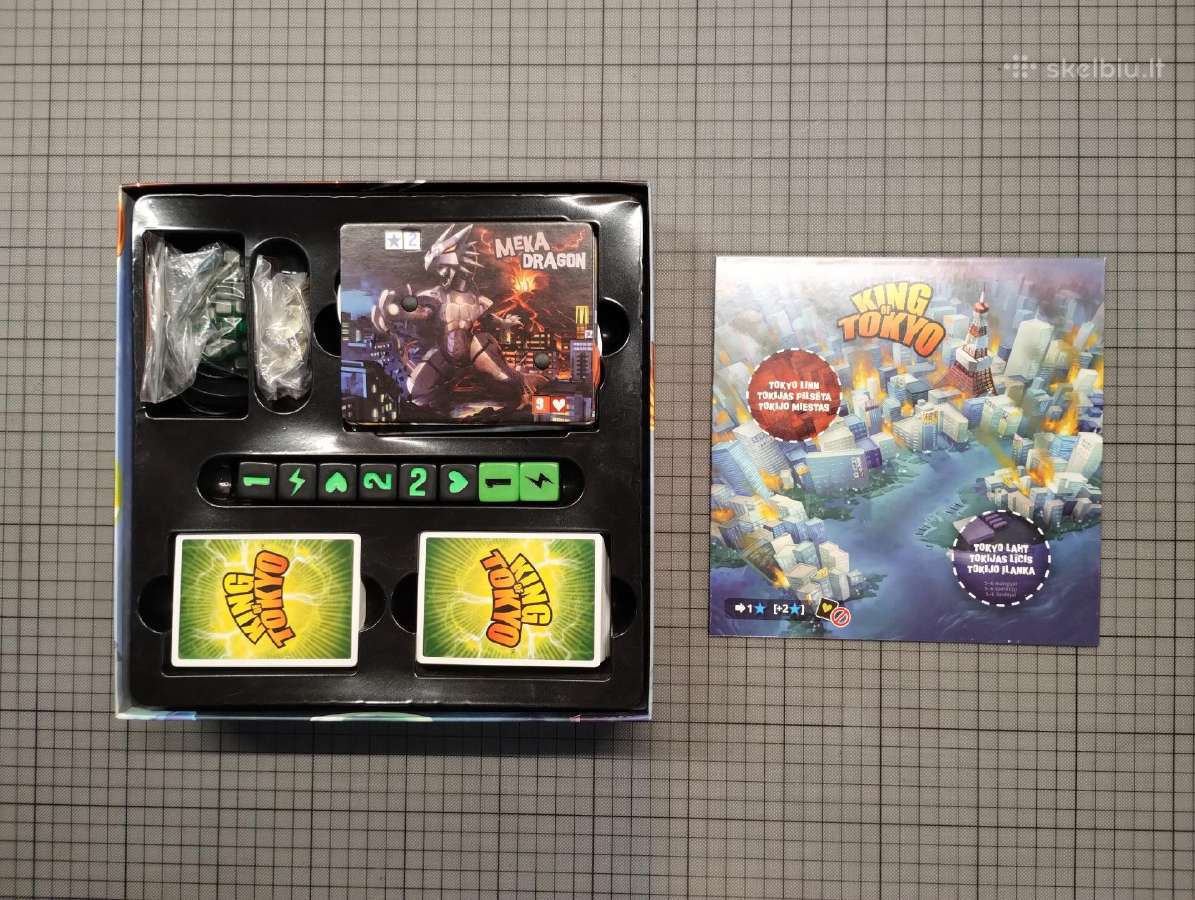 Stalo žaidimas "King of Tokyo" - nuotraukos Nr. 2
