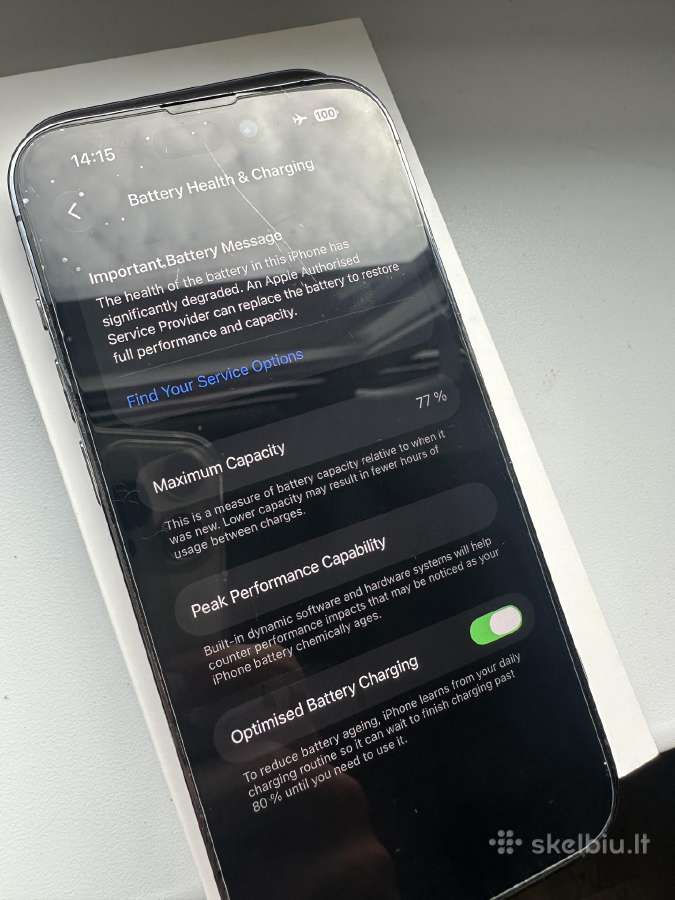 iPhone 14 Pro (Deep Purple) - nuotraukos Nr. 4