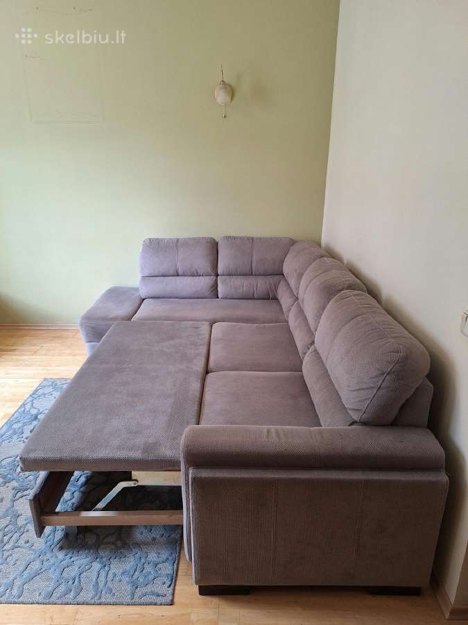 Kampinė sofa-lova - nuotraukos Nr. 4