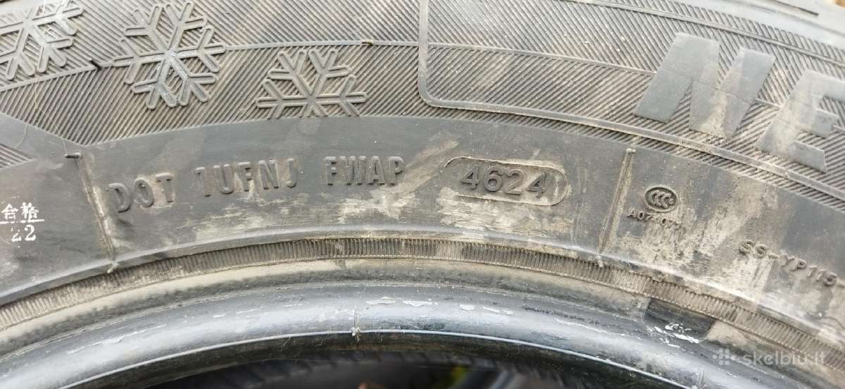 Žiemines padangos 225x55r17 100eur. - nuotraukos Nr. 6