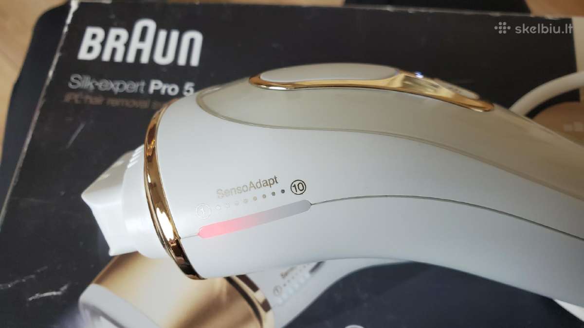 Braun Silk expert Pro 5 be antgalio. - nuotraukos Nr. 3