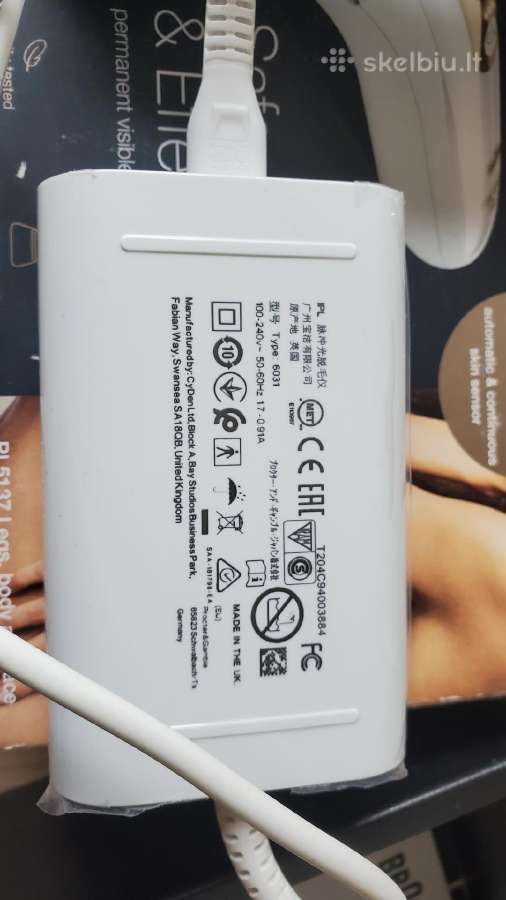 Braun Silk expert Pro 5 be antgalio. - nuotraukos Nr. 6