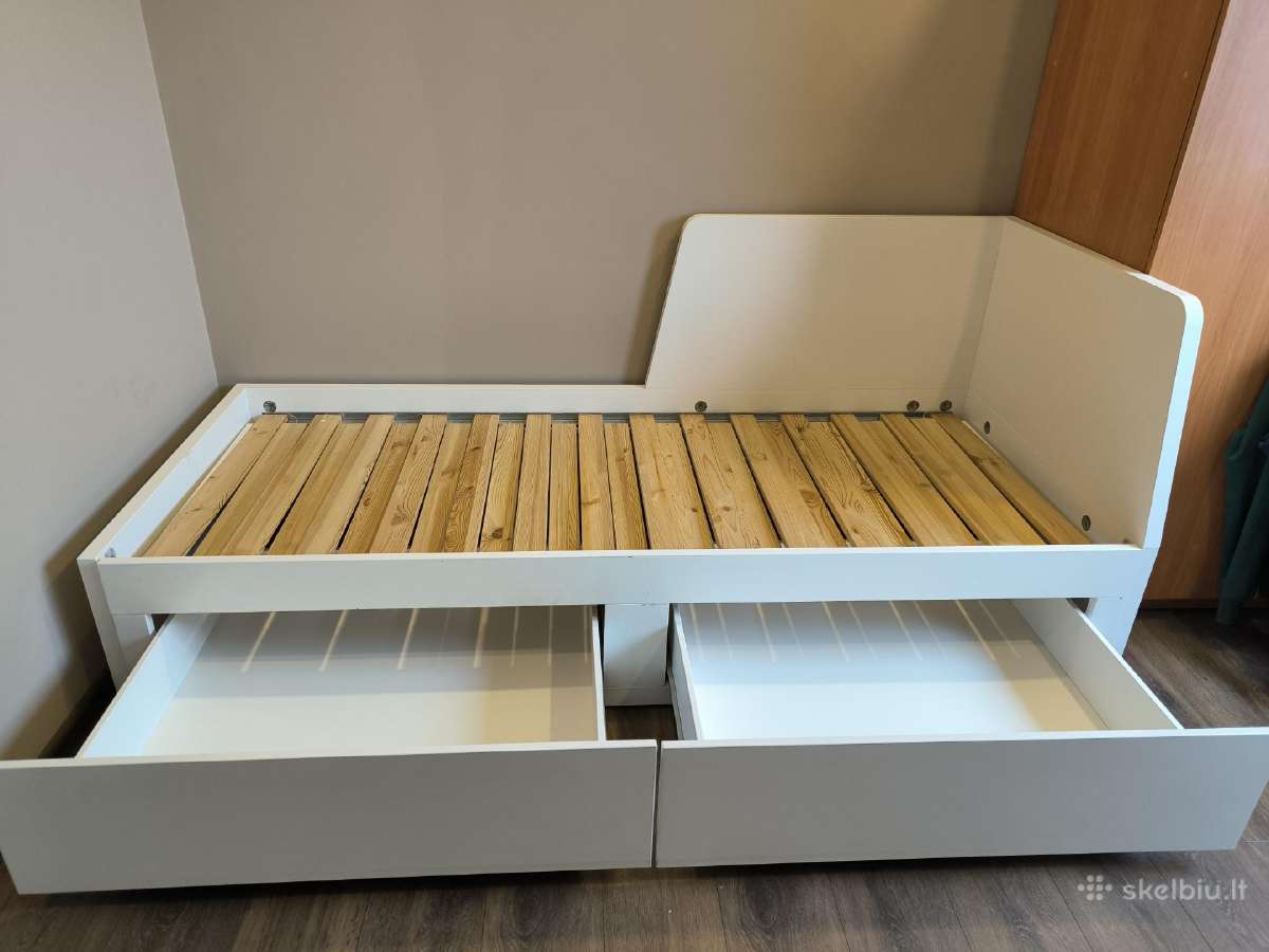 Naudota išskleidžiama Ikea lova dviems. - nuotraukos Nr. 2