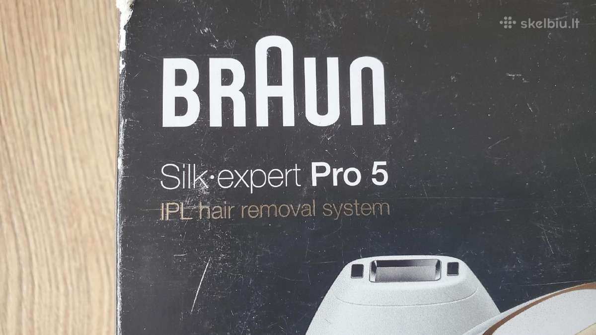 Braun Silk expert Pro 5 be antgalio. - nuotraukos Nr. 2