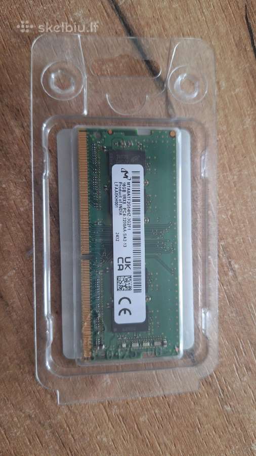 RAM ddr4 16gb - nuotraukos Nr. 2