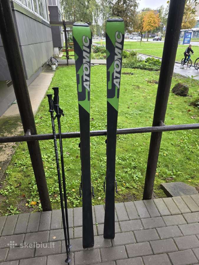 Atomic Sx10 Titanium kalnų slidės 160 cm. - nuotraukos Nr. 5