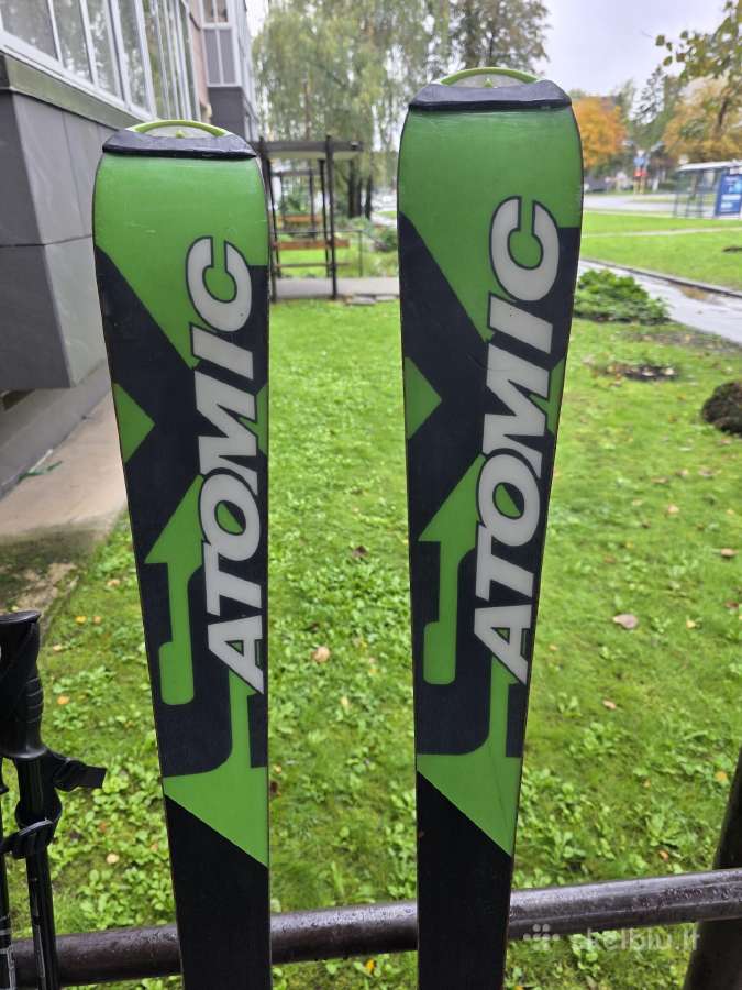 Atomic Sx10 Titanium kalnų slidės 160 cm. - nuotraukos Nr. 6