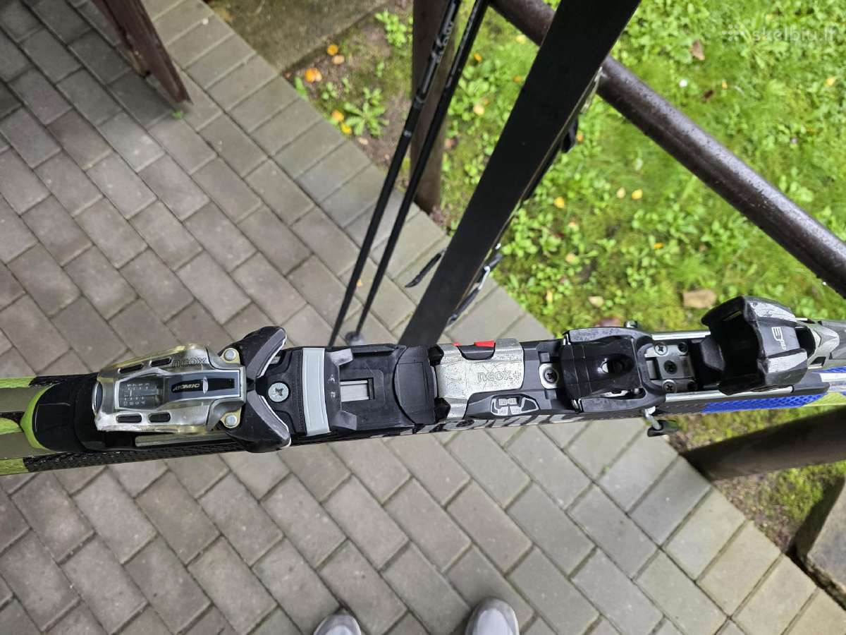 Atomic Sx10 Titanium kalnų slidės 160 cm. - nuotraukos Nr. 9