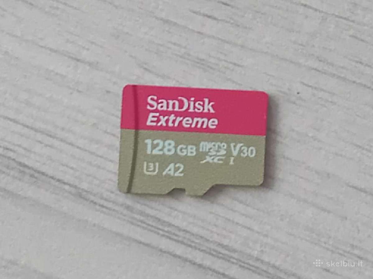 128gb sd kortele - nuotraukos Nr. 2