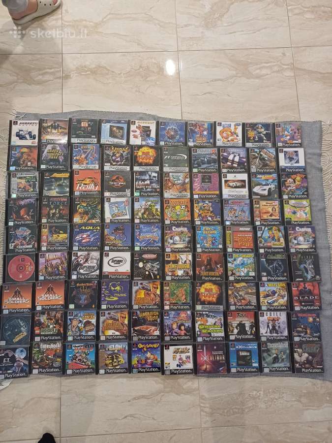 Parduodu ps1 originaliu zaidimu kolekcija 773 - nuotraukos Nr. 2
