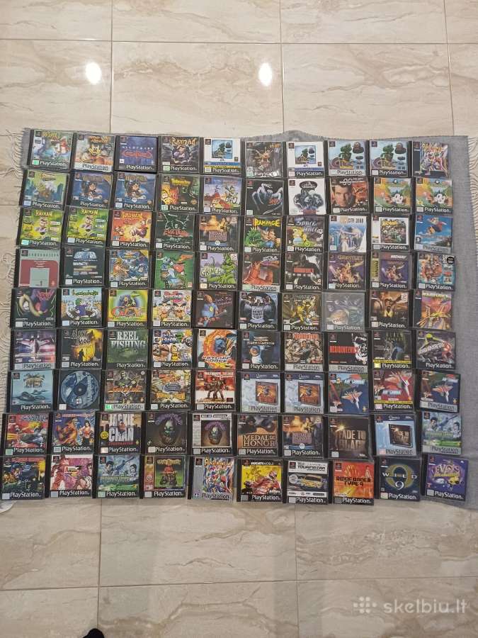 Parduodu ps1 originaliu zaidimu kolekcija 773 - nuotraukos Nr. 8
