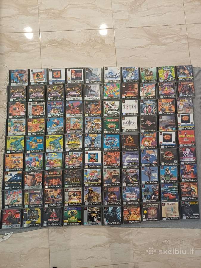 Parduodu ps1 originaliu zaidimu kolekcija 773 - nuotraukos Nr. 4