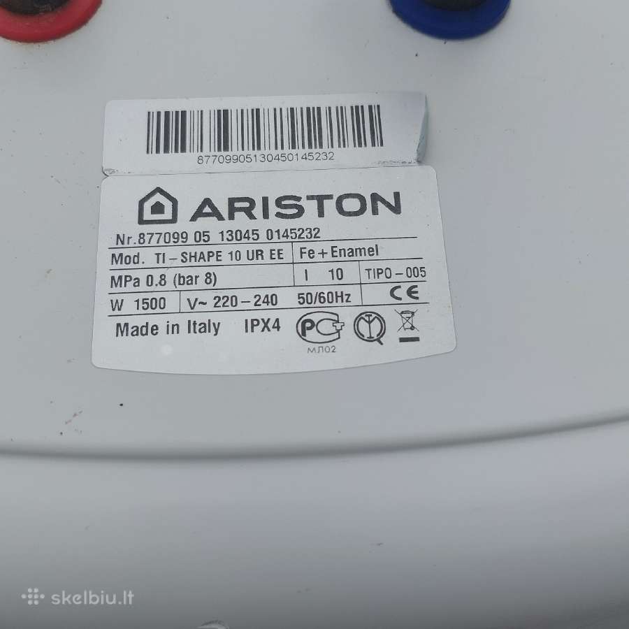 Boileris Ariston - nuotraukos Nr. 2