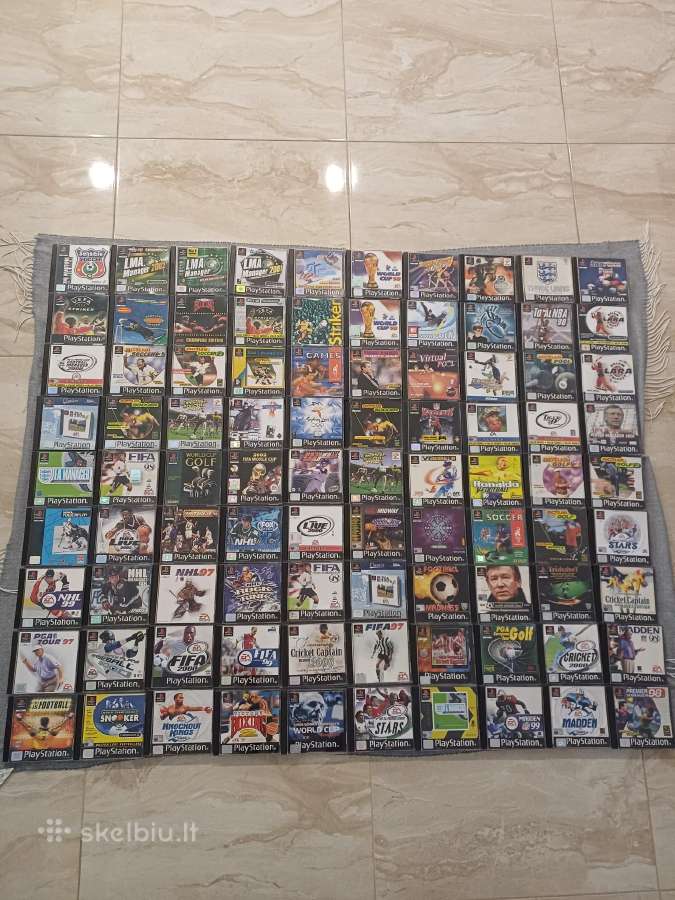 Parduodu ps1 originaliu zaidimu kolekcija 773 - nuotraukos Nr. 7
