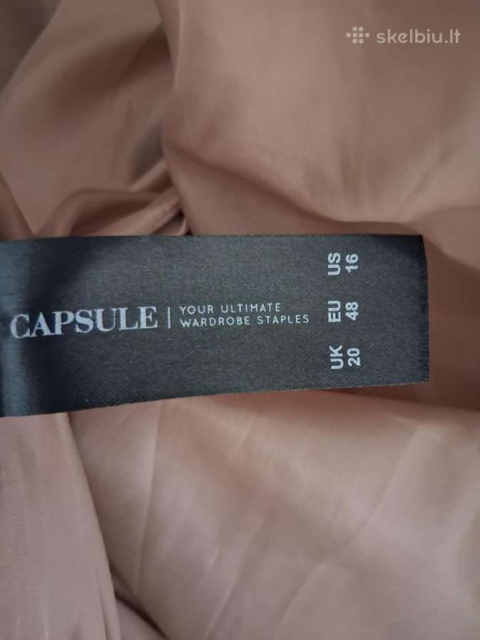 Capsule smėlio spalvos paltas - nuotraukos Nr. 8