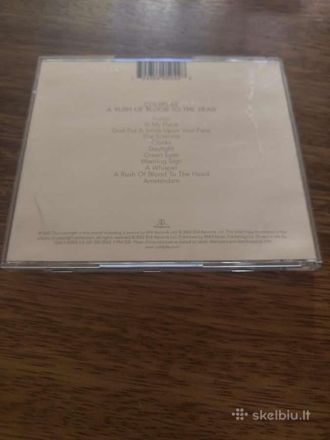 Coldplay CD - nuotraukos Nr. 2