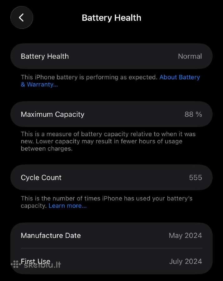 iPhone 15 Pro Max 256gb - nuotraukos Nr. 9