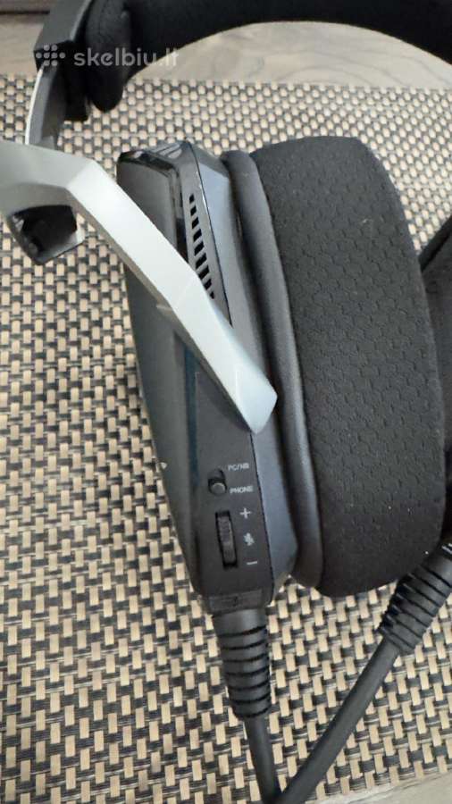 Asus Rog Theta 7.1 Gaming Headset (be mikrofono) - nuotraukos Nr. 4