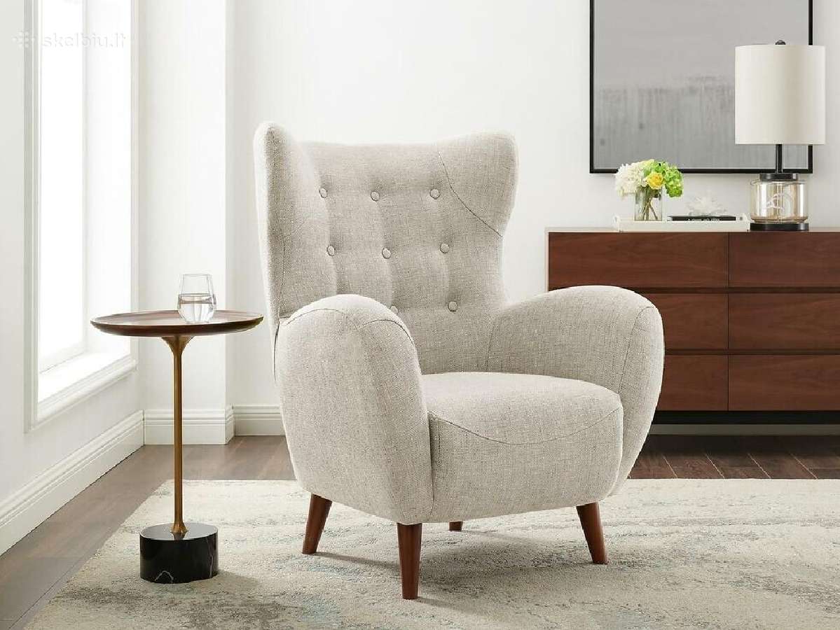 Du stilingi foteliai buvę 370 eur/vnt - nuotraukos Nr. 5