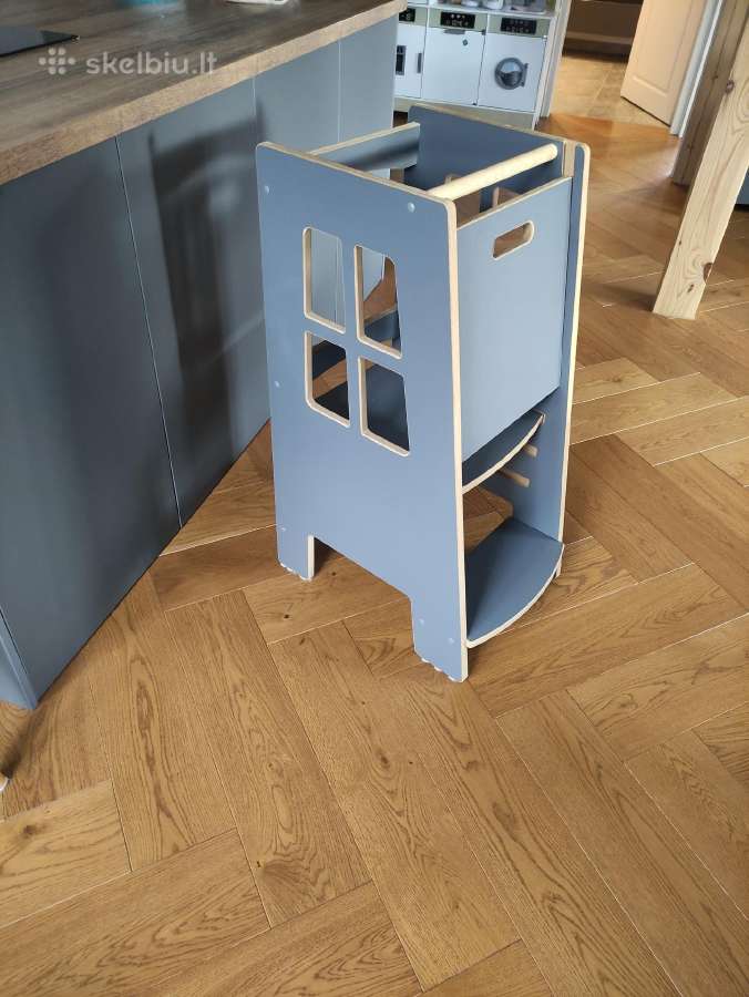 Virtuvės bokštelis Montessori T-wood Extrasafe - nuotraukos Nr. 2
