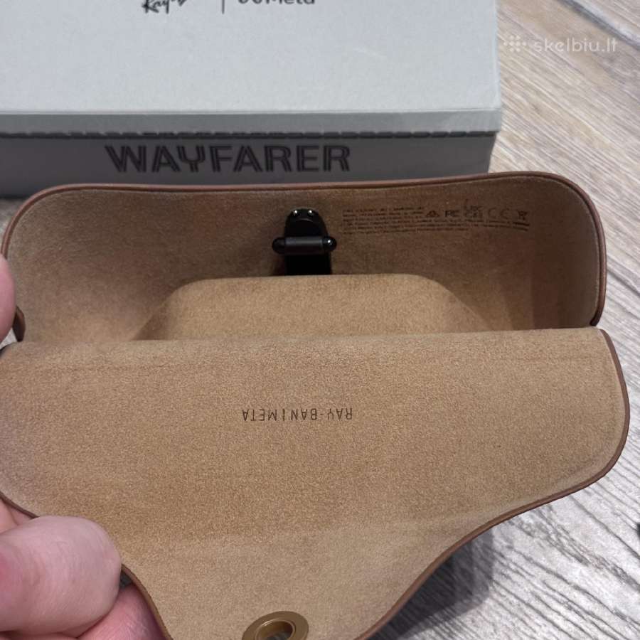 Meta Ray Ban Wayfarer dėklas - nuotraukos Nr. 7