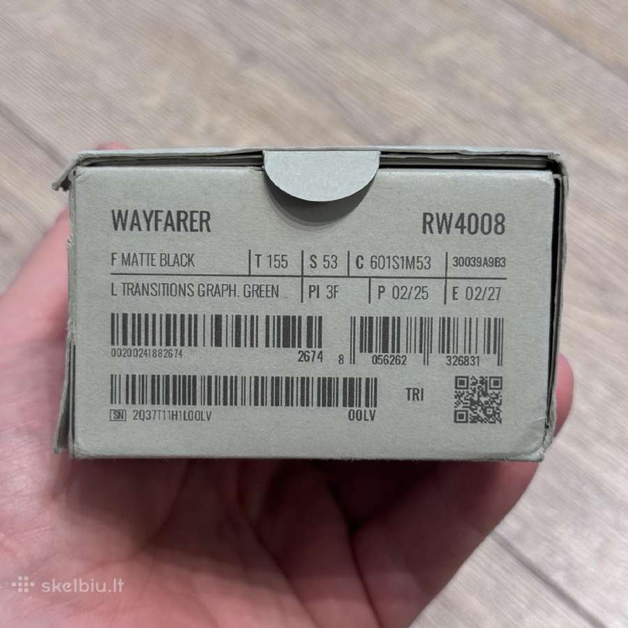 Meta Ray Ban Wayfarer dėklas - nuotraukos Nr. 9