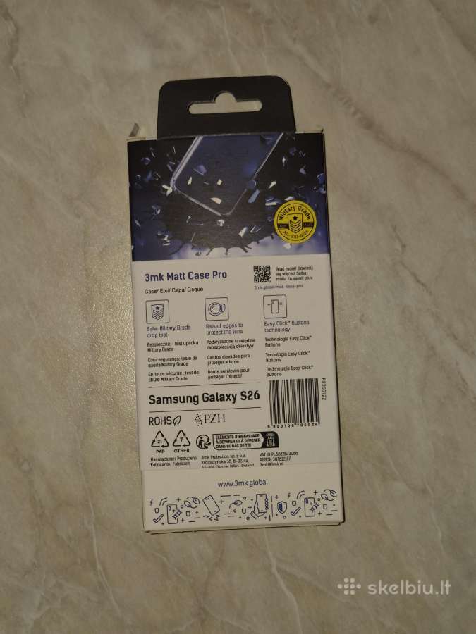 Samsung S26 silikoninis dėklas - nuotraukos Nr. 2