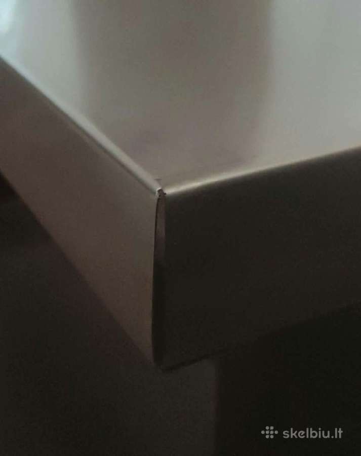Nerūdijančio Plieno Stalviršis 1850x850x50 mm - nuotraukos Nr. 4