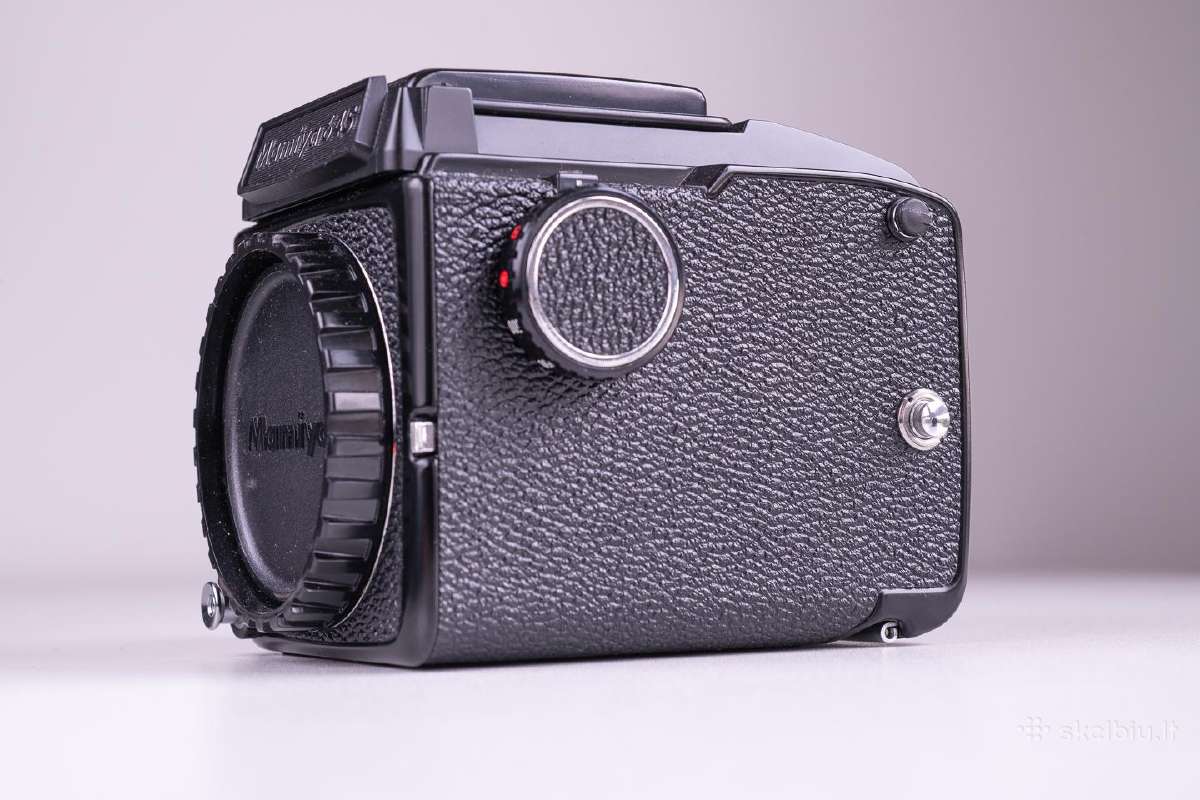 Vid. formato juostinis fotoaparatas Mamiya M645 J - nuotraukos Nr. 5