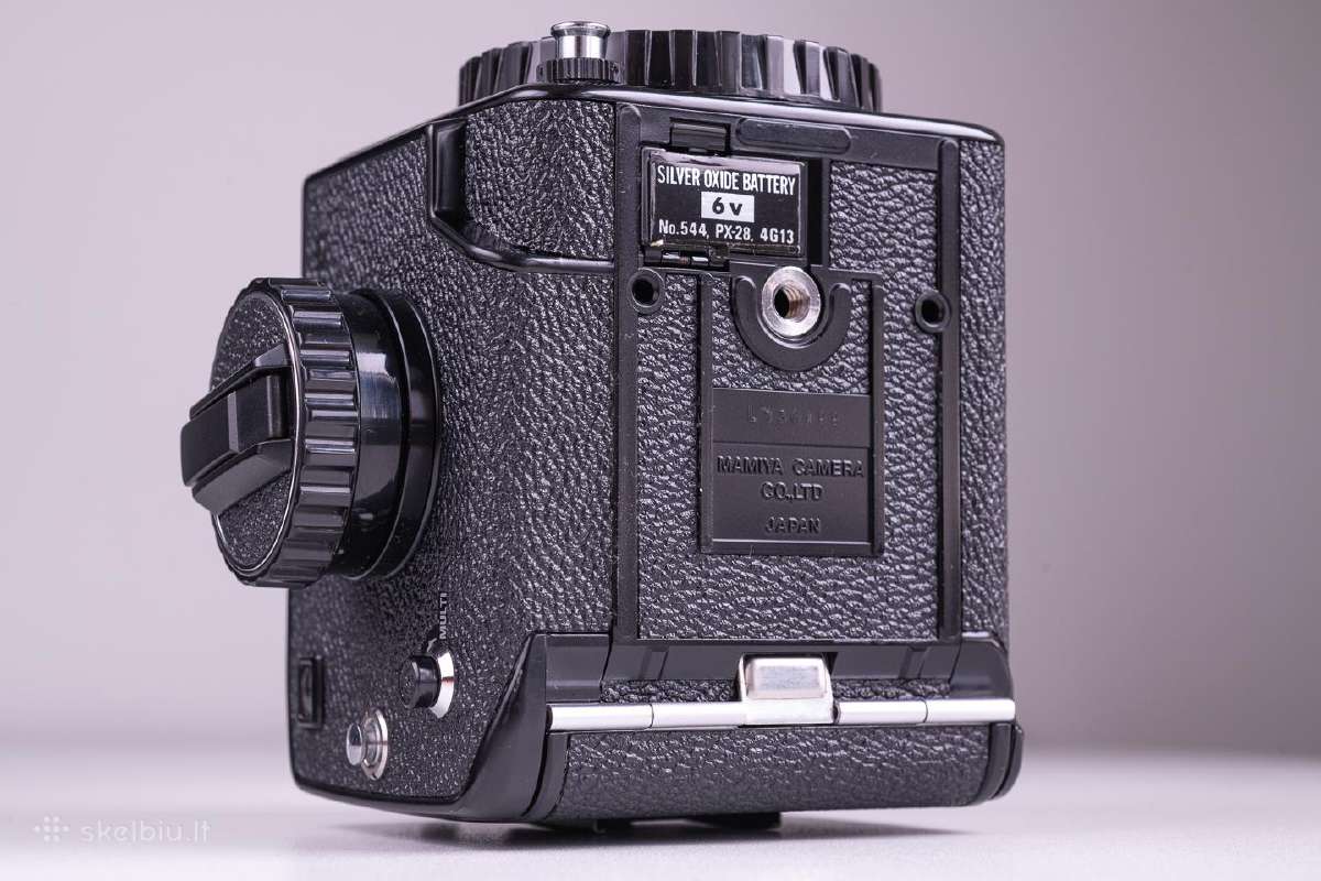 Vid. formato juostinis fotoaparatas Mamiya M645 J - nuotraukos Nr. 6