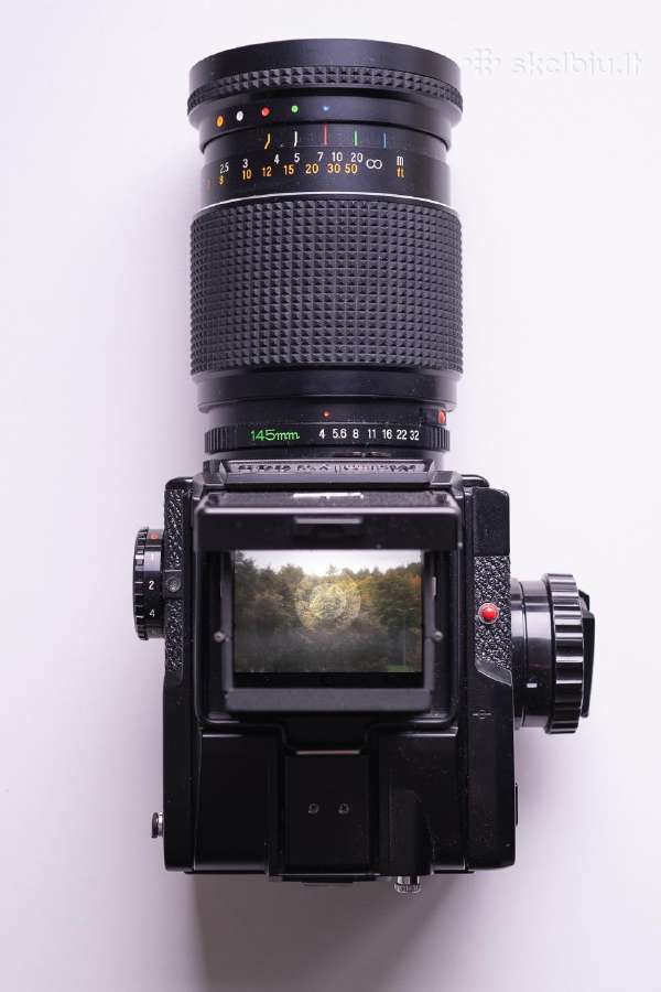 Vid. formato juostinis fotoaparatas Mamiya M645 J - nuotraukos Nr. 8