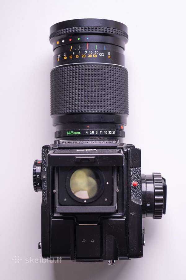 Vid. formato juostinis fotoaparatas Mamiya M645 J - nuotraukos Nr. 9