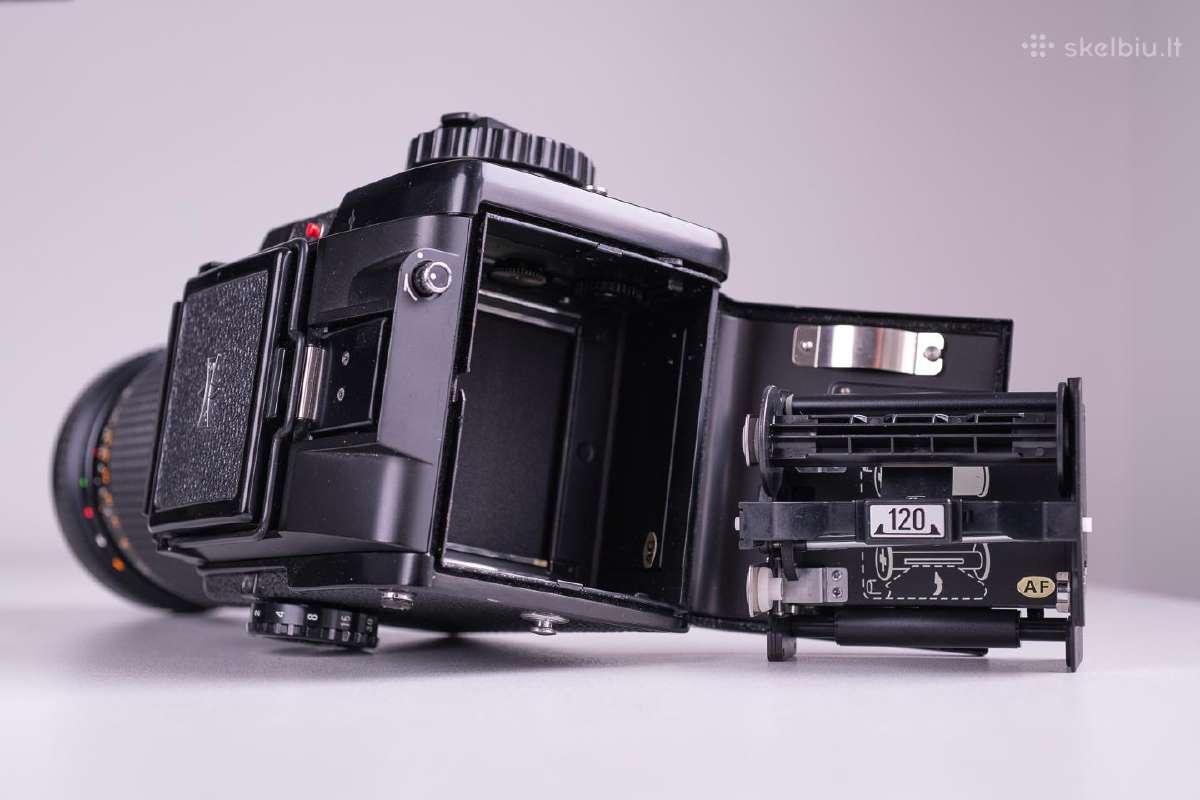 Vid. formato juostinis fotoaparatas Mamiya M645 J - nuotraukos Nr. 12