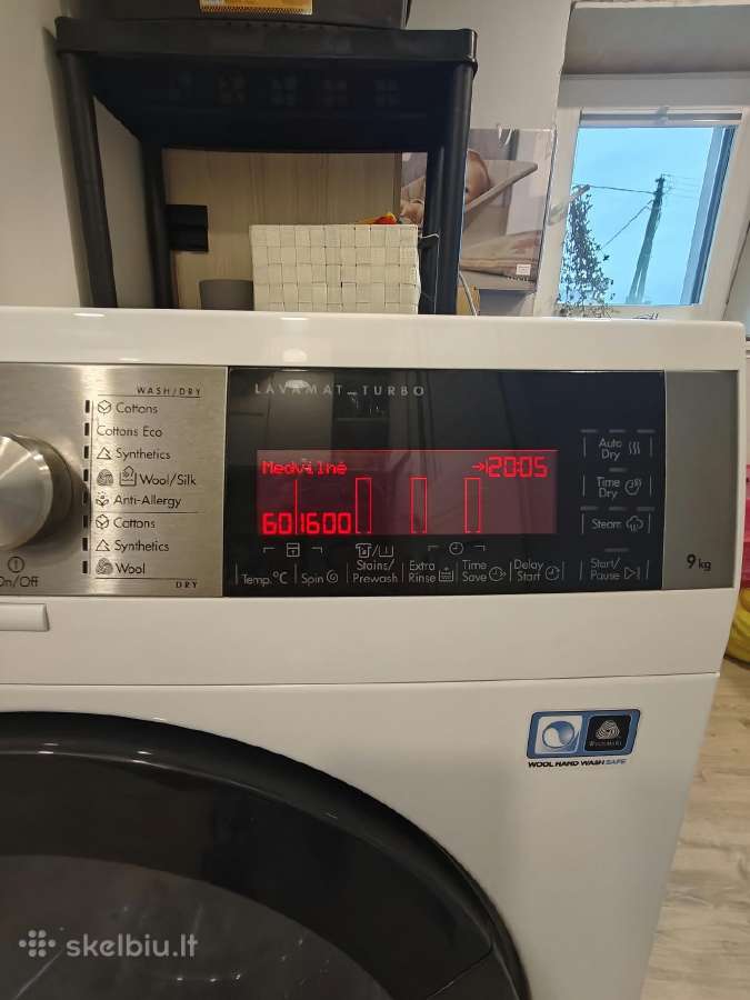 Aeg skalbyklė-džiovyklė L99695hwd - nuotraukos Nr. 6