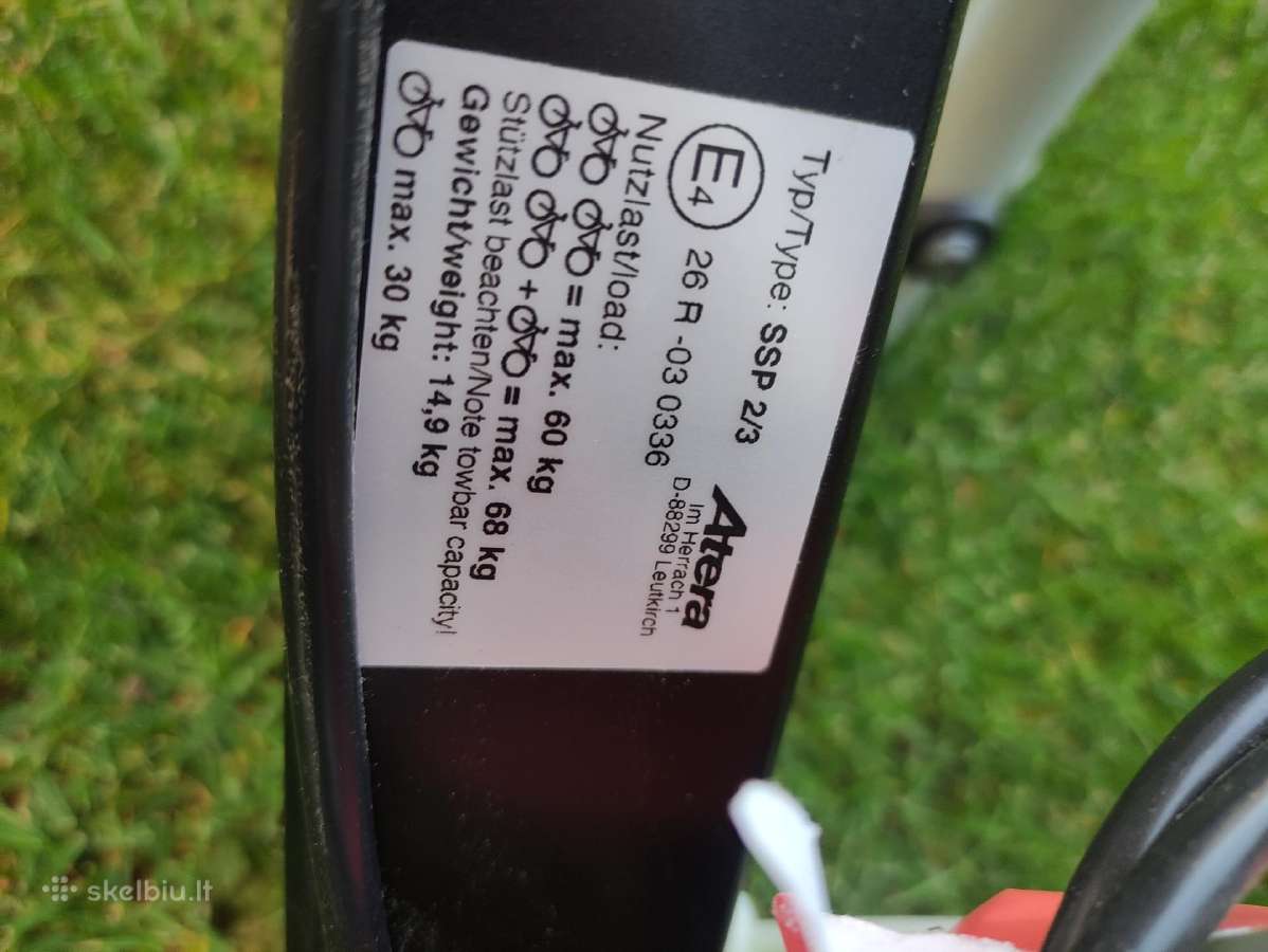 Atera strada sport dviejų dviračių laikiklis - nuotraukos Nr. 2