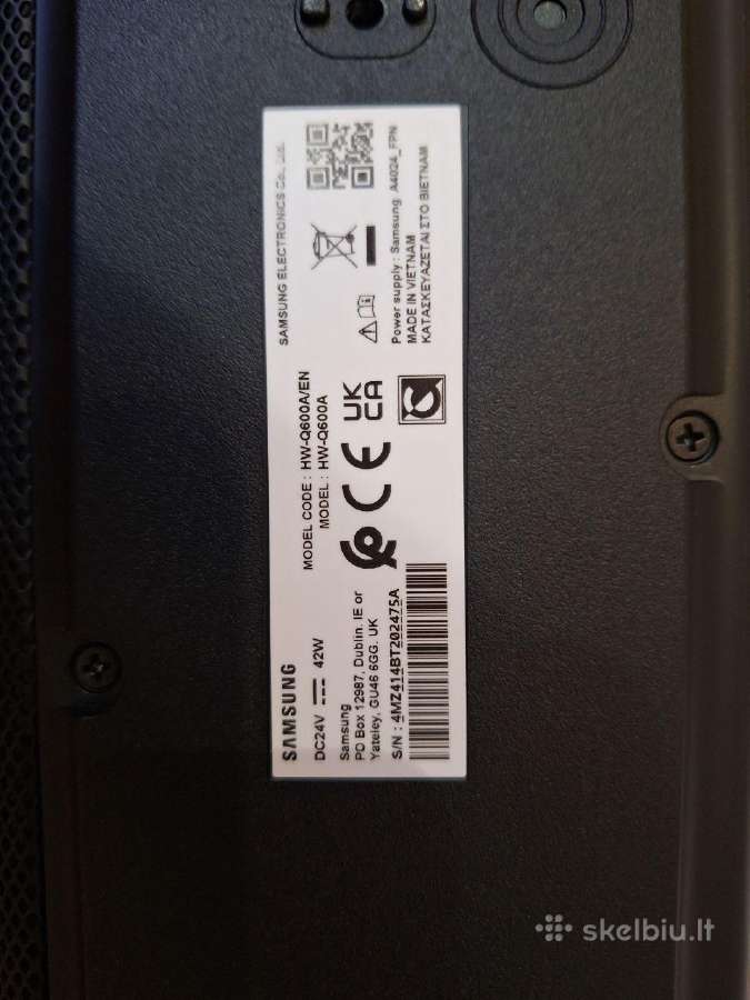 Samsung Soundbar + belaidis subwoofer - nuotraukos Nr. 11