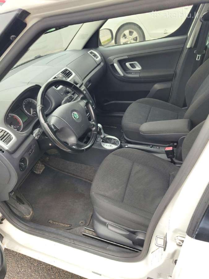 Škoda Roomster 2009 – Automatas + Dujos – Nuoma - nuotraukos Nr. 7