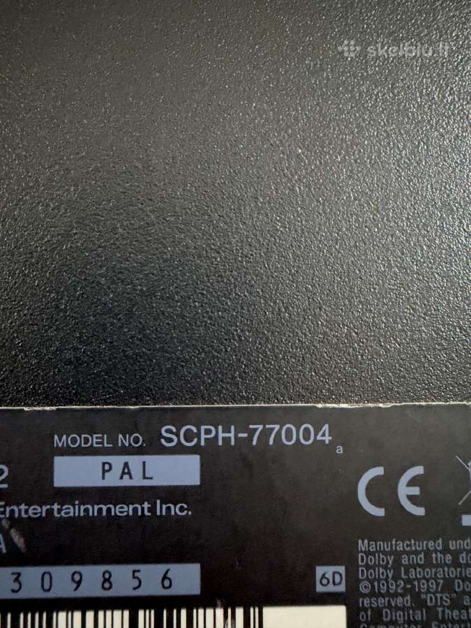 Playstation 2 slim ps2 - nuotraukos Nr. 6