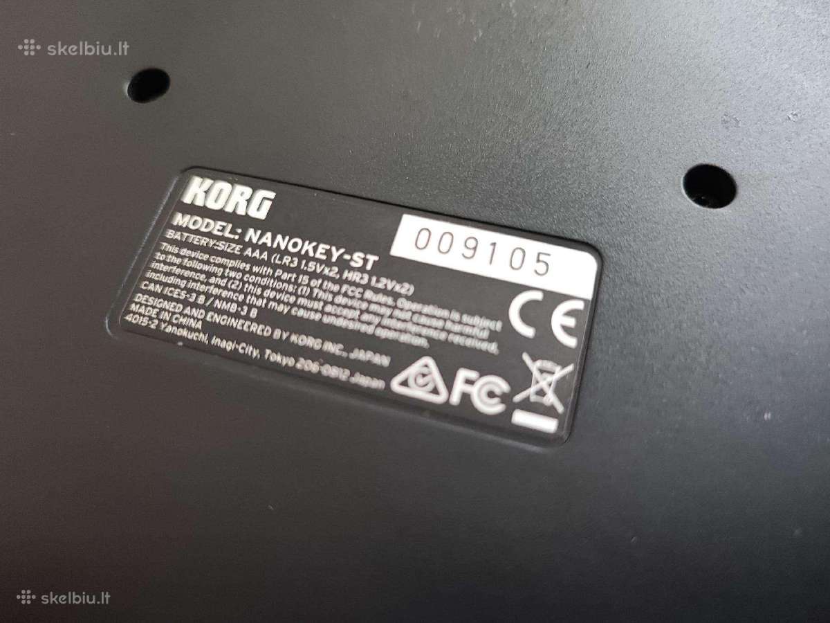 Korg nanokey Studio Midi Keyboard - nuotraukos Nr. 3