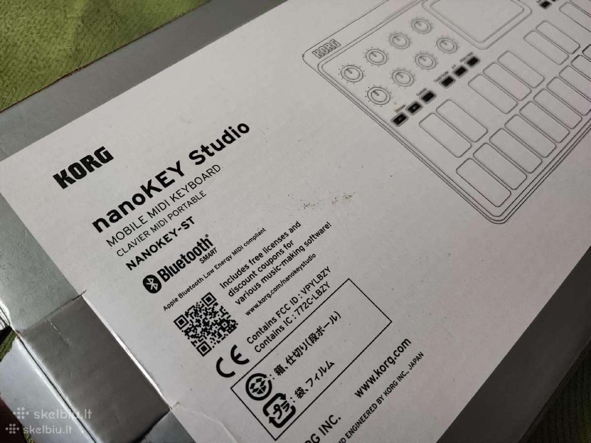 Korg nanokey Studio Midi Keyboard - nuotraukos Nr. 5