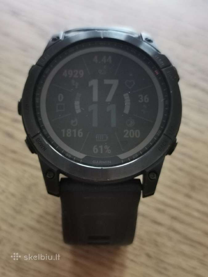 Garmin Fenix 7x Sapphire Solar - nuotraukos Nr. 5