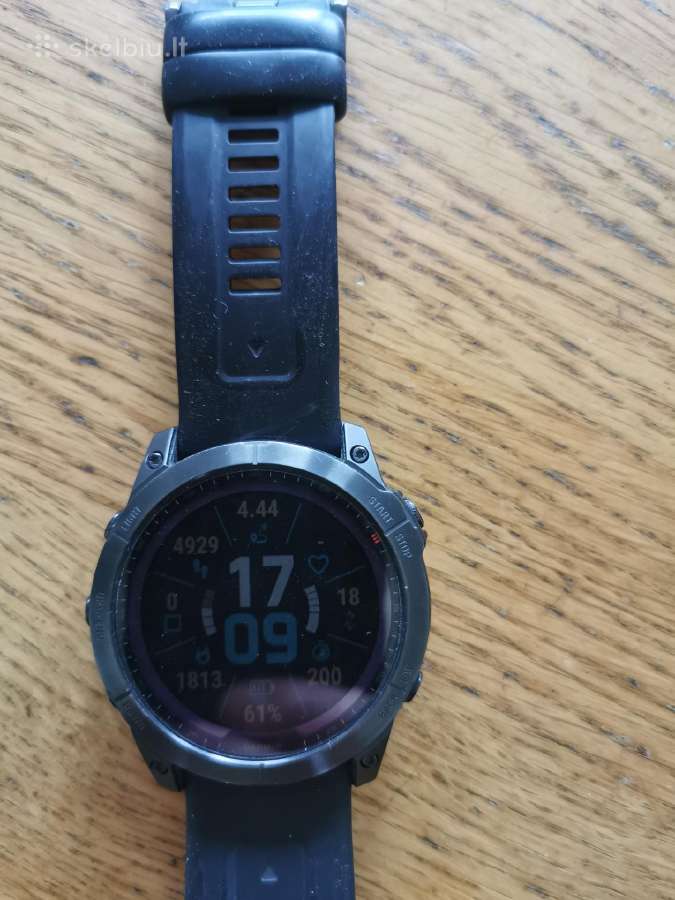Garmin Fenix 7x Sapphire Solar - nuotraukos Nr. 6