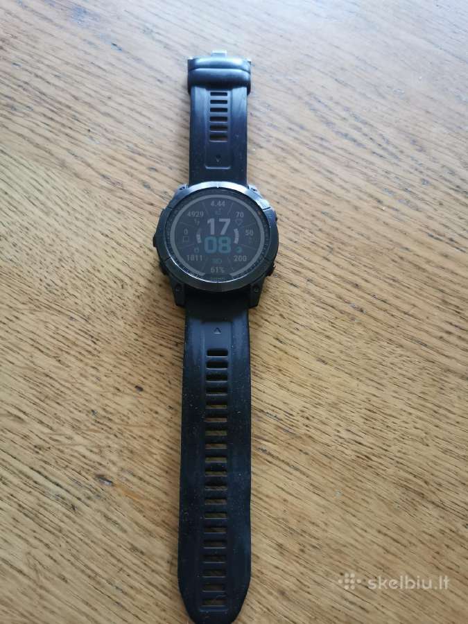 Garmin Fenix 7x Sapphire Solar - nuotraukos Nr. 4
