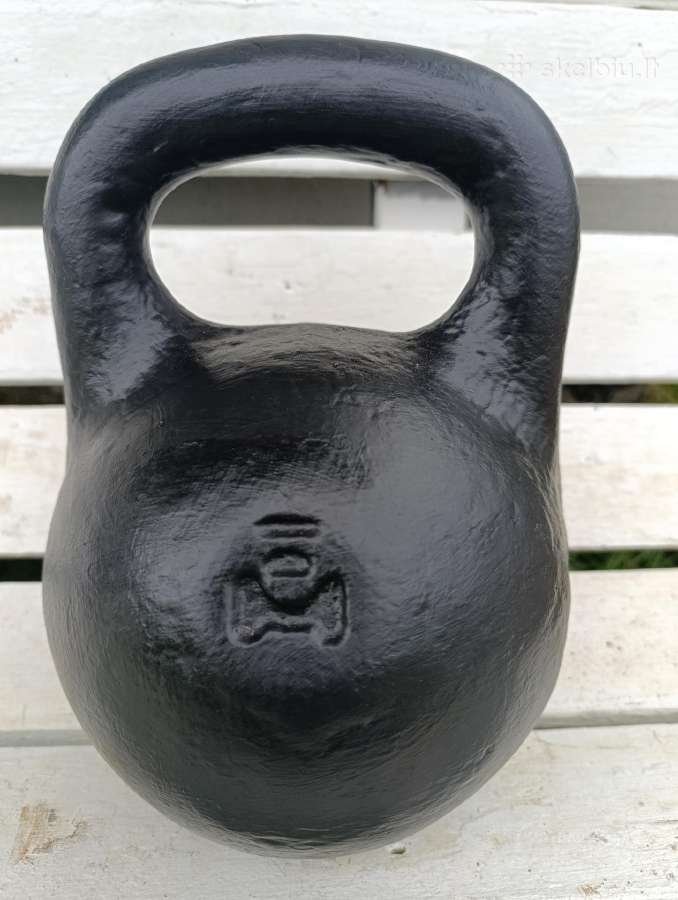 Metalinė sportinė gyra (gyrė,svarmuo) -16kg -50€ - nuotraukos Nr. 2