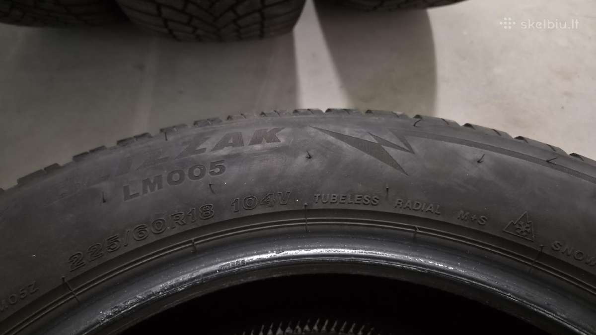 Bridstone Blizzak Lm005 225/60r18 104v (XL) - nuotraukos Nr. 4